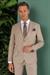 TK 871 Slim Fit Bej Klasik Takım Elbise