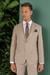 TK 871 Slim Fit Bej Klasik Takım Elbise