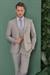 TK 871 Slim Fit Gri Klasik Takım Elbise