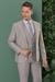 TK 871 Slim Fit Gri Klasik Takım Elbise
