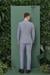 TK 872 Slim Fit Gri-Mavi Klasik Takım Elbise