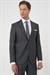 Tk 892 Slim Fit Düz Klasik Füme Takım Elbise 