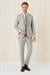 TK 902 Slim Fit Gri Klasik Takım Elbise