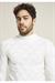 TR 825 Slim Fit Ekru Spor Triko