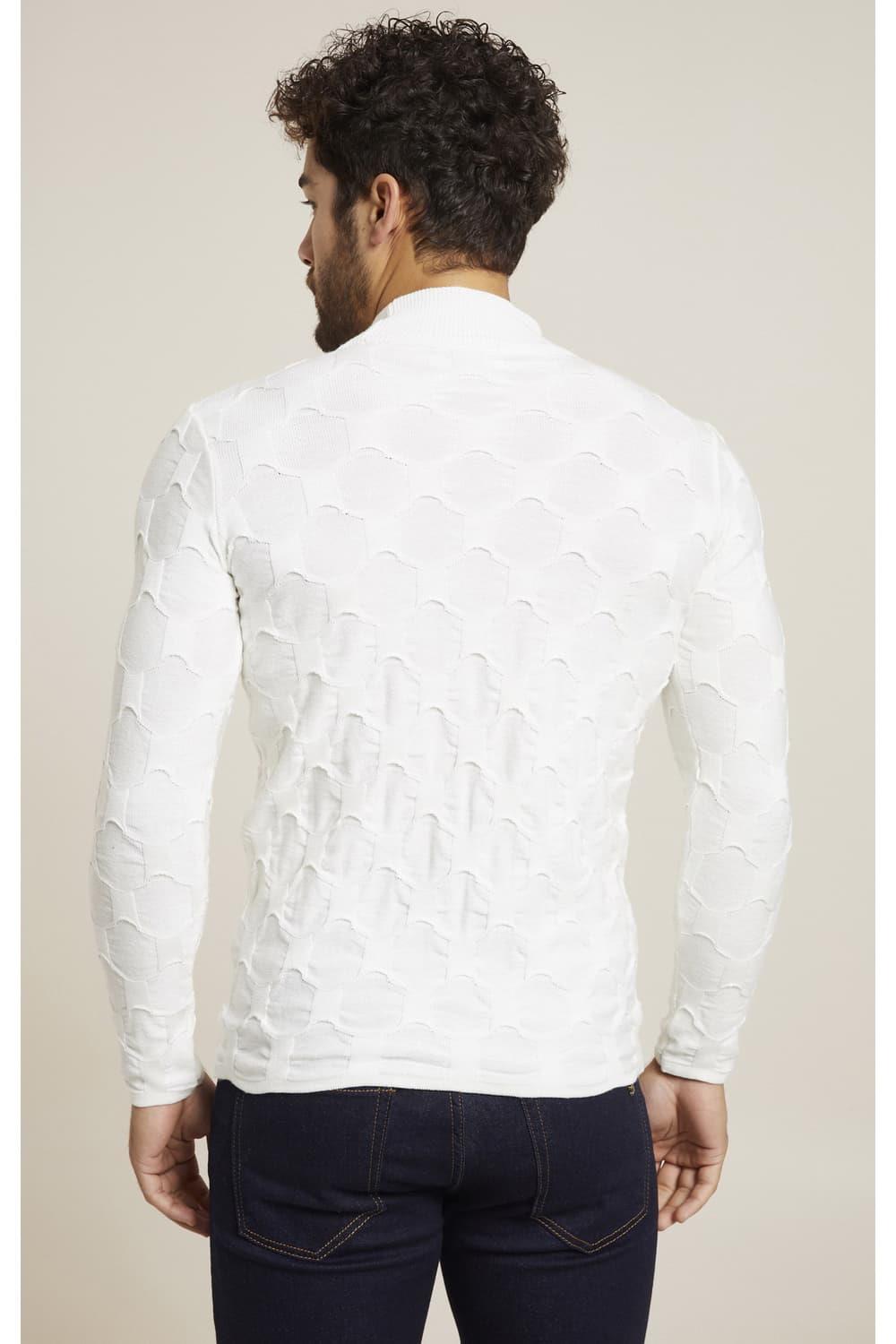TR 825 Slim Fit Ekru Spor Triko
