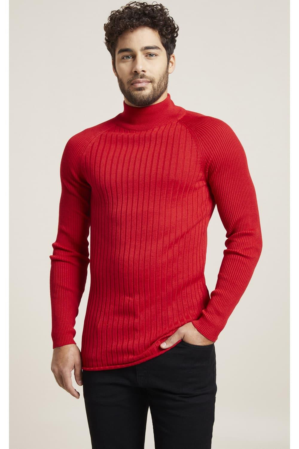 TR 833 Kırmızı Balıkçı Triko