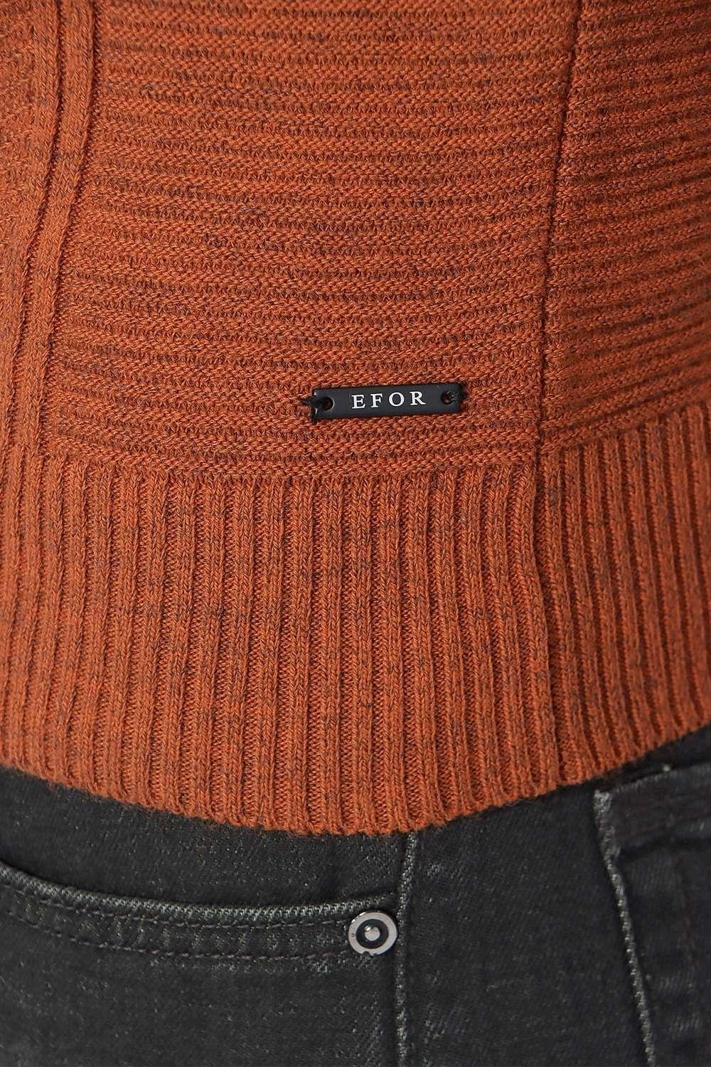 TR 847 Slim Fit Kiremit Klasik Triko