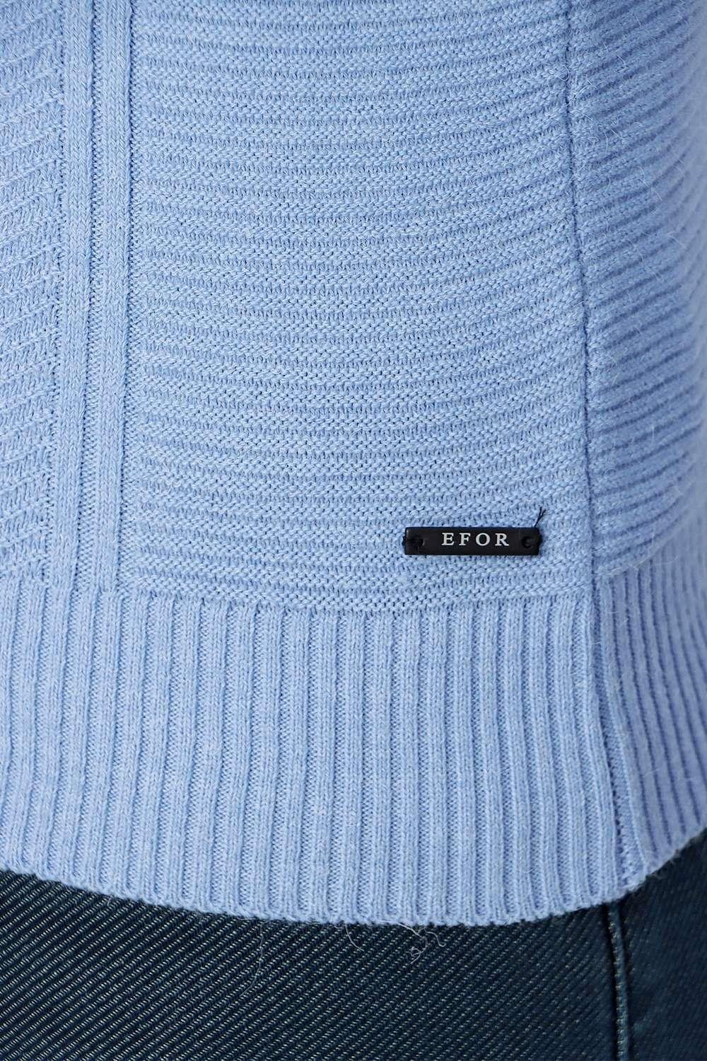 TR 847 Slim Fit Mavi Klasik Triko