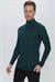 TR 852 Slim Fit Zümrüt Yeşil Klasik Triko
