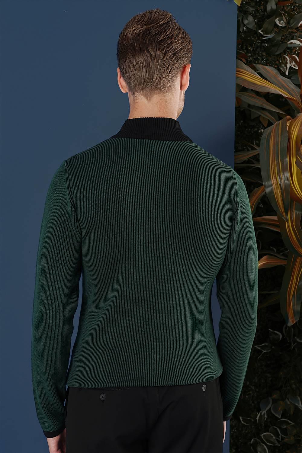 TR 859 Slim Fit Nefti Klasik Triko