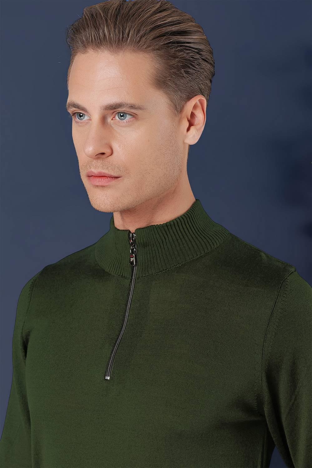 TR 861 Slim Fit Nefti Klasik Triko