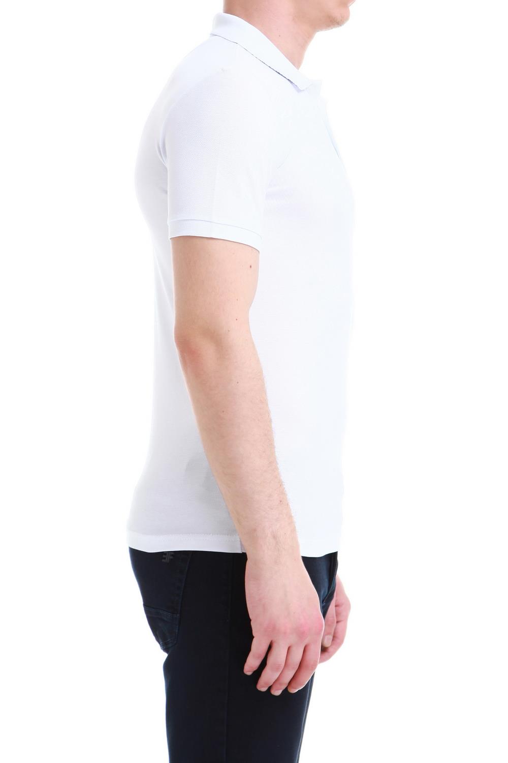 TS 771 Slim Fit Beyaz Spor T-Shirt