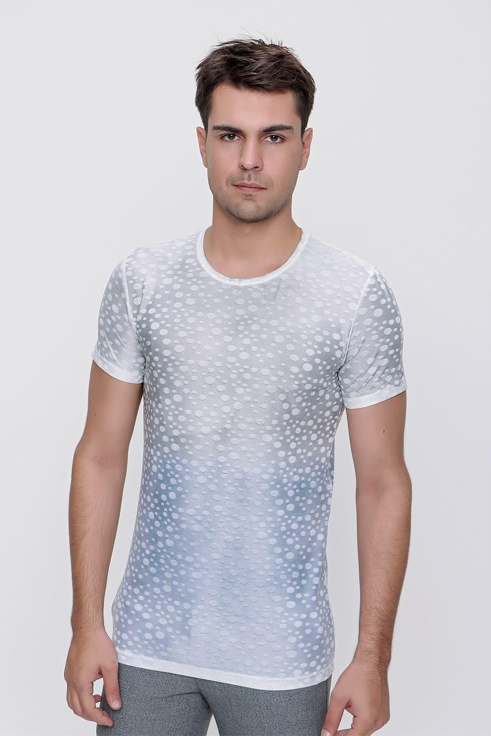 TS 784 T -SHIRT Mavi Spor T-Shirt