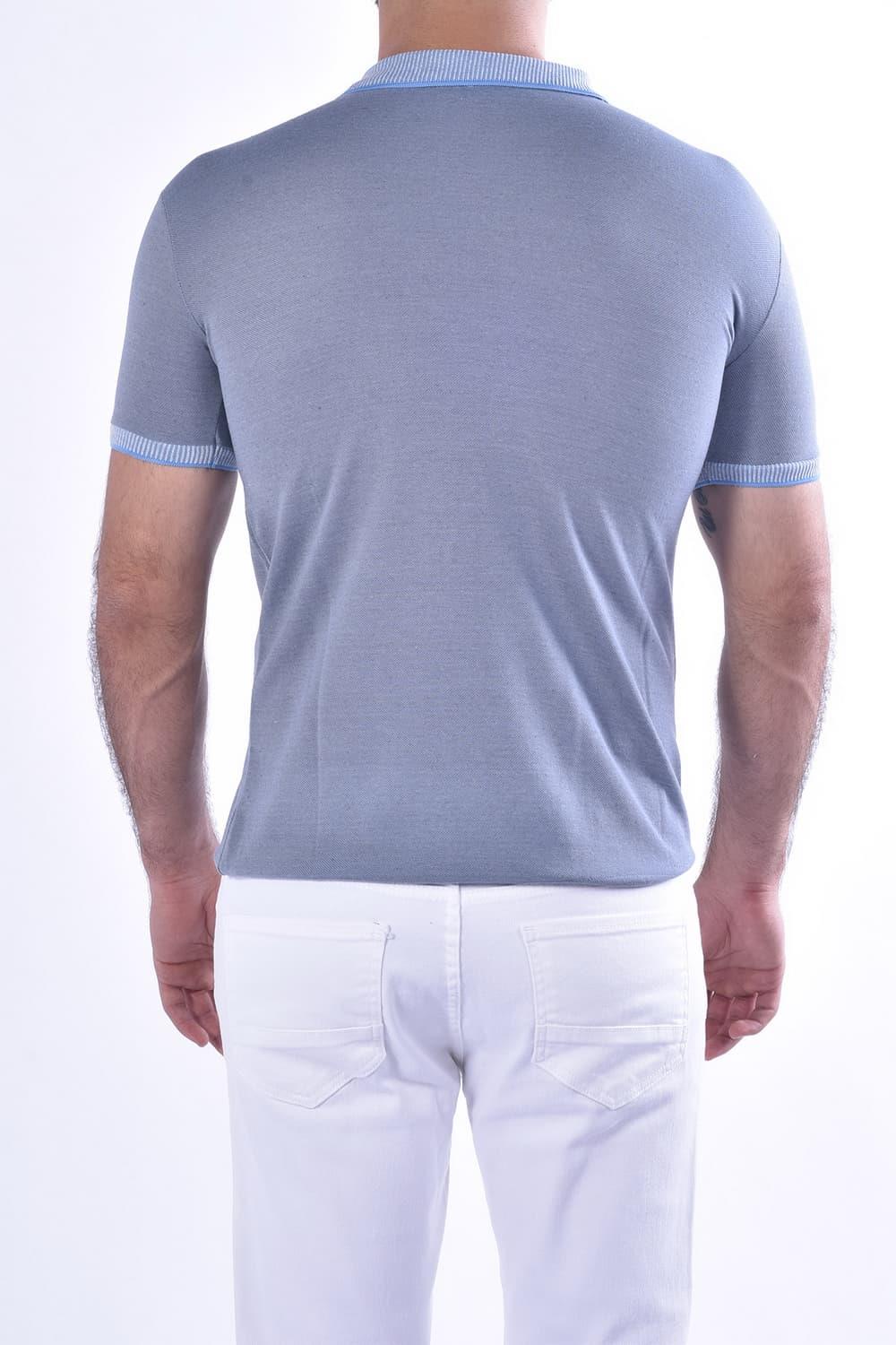 TS 814 Slim Fit Havacı Mavi Spor T-Shirt