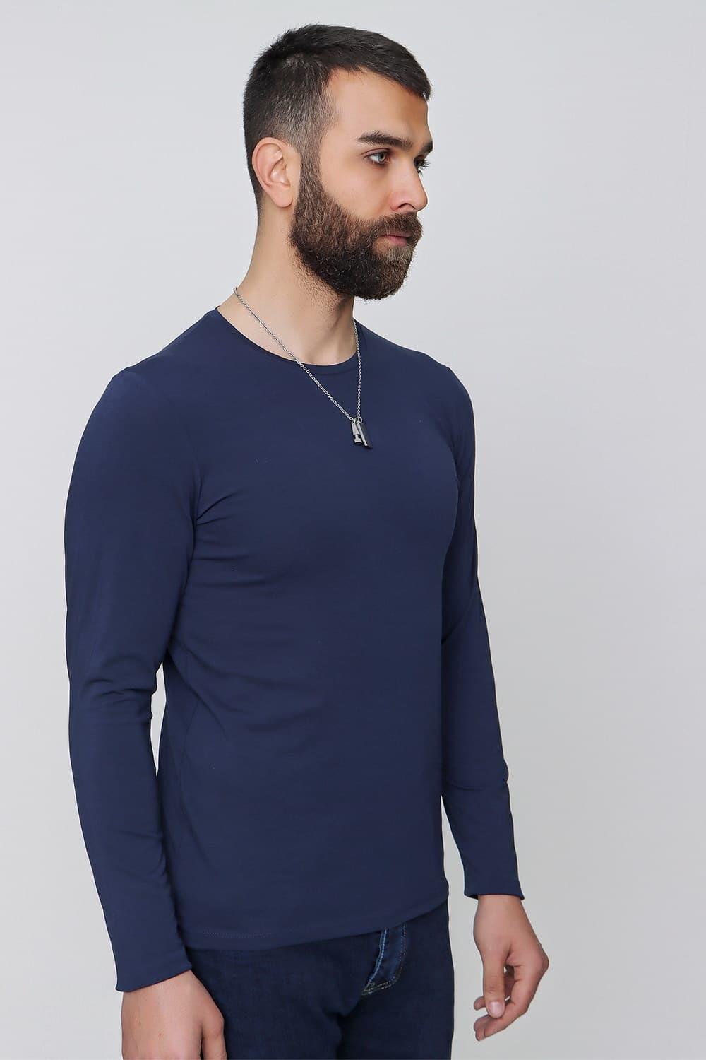 TS 830 Lacivert Spor T-Shirt
