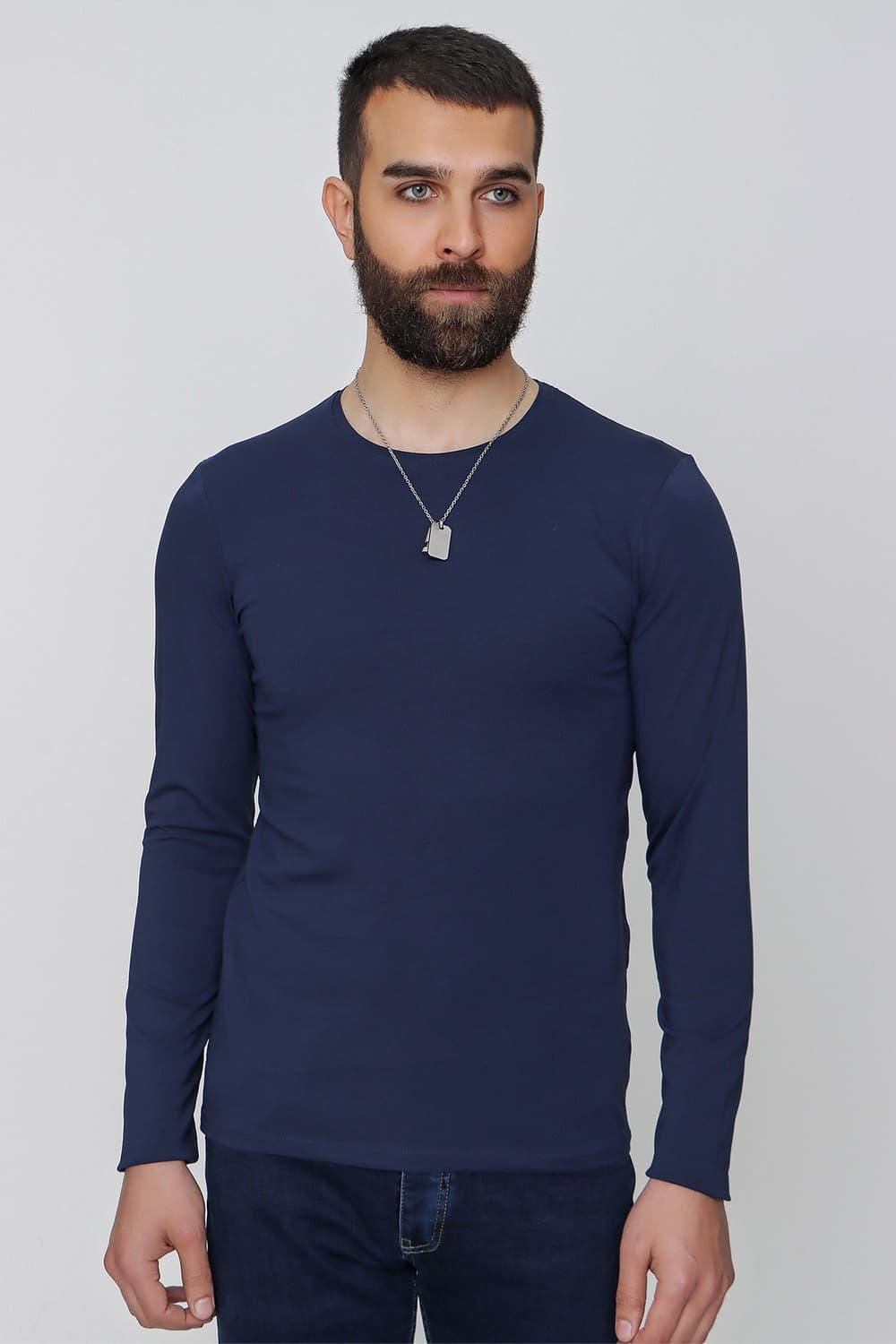 TS 830 Lacivert Spor T-Shirt