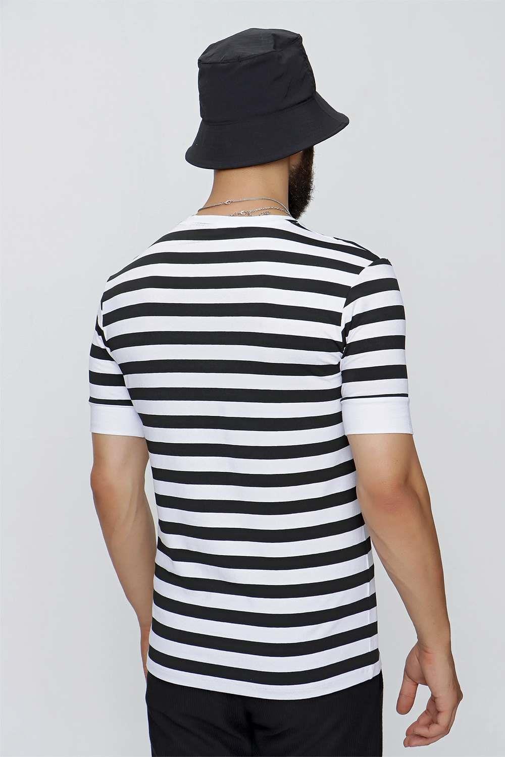 TS 838 Siyah Spor T-Shirt