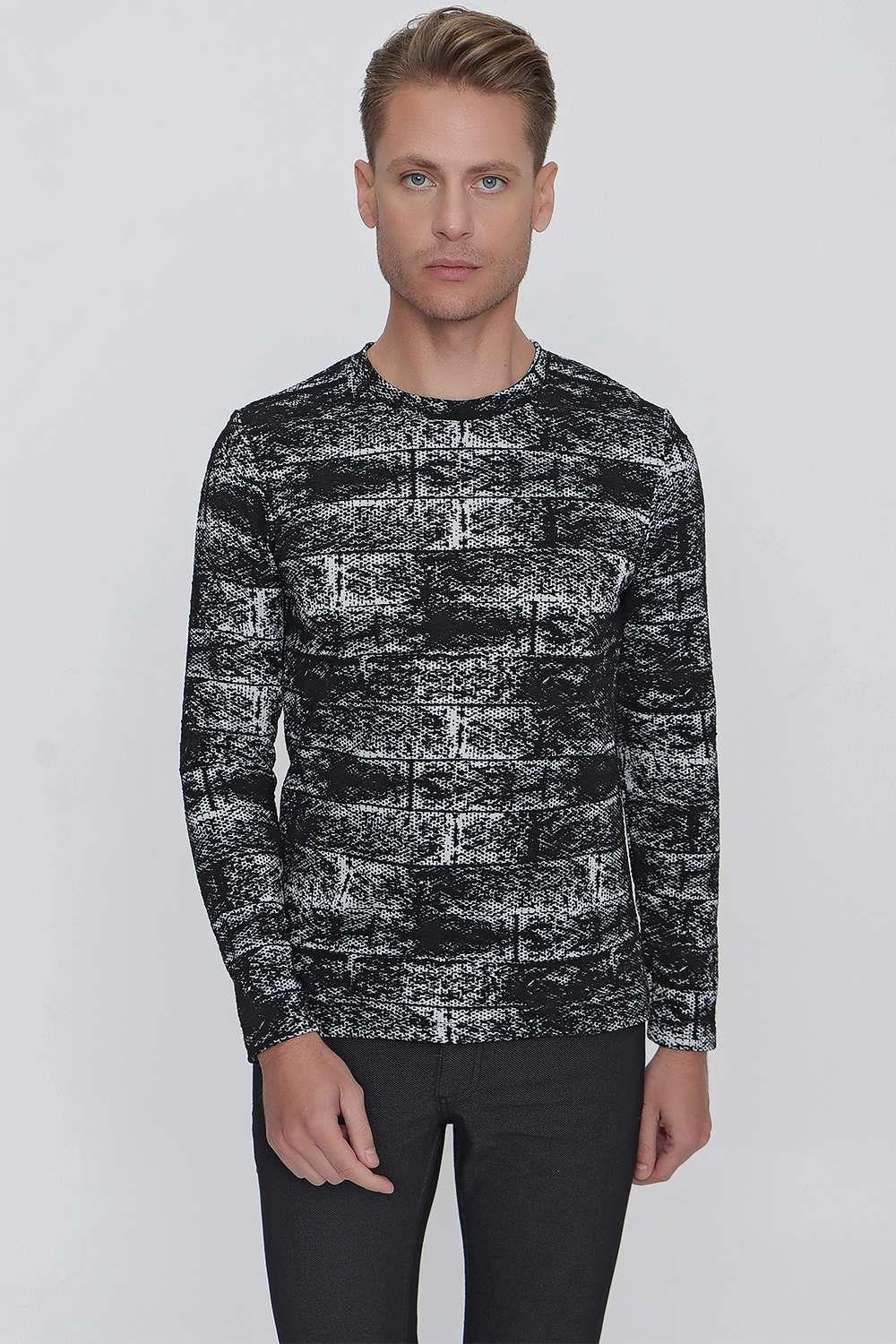 TS 839 Siyah Spor T-Shirt