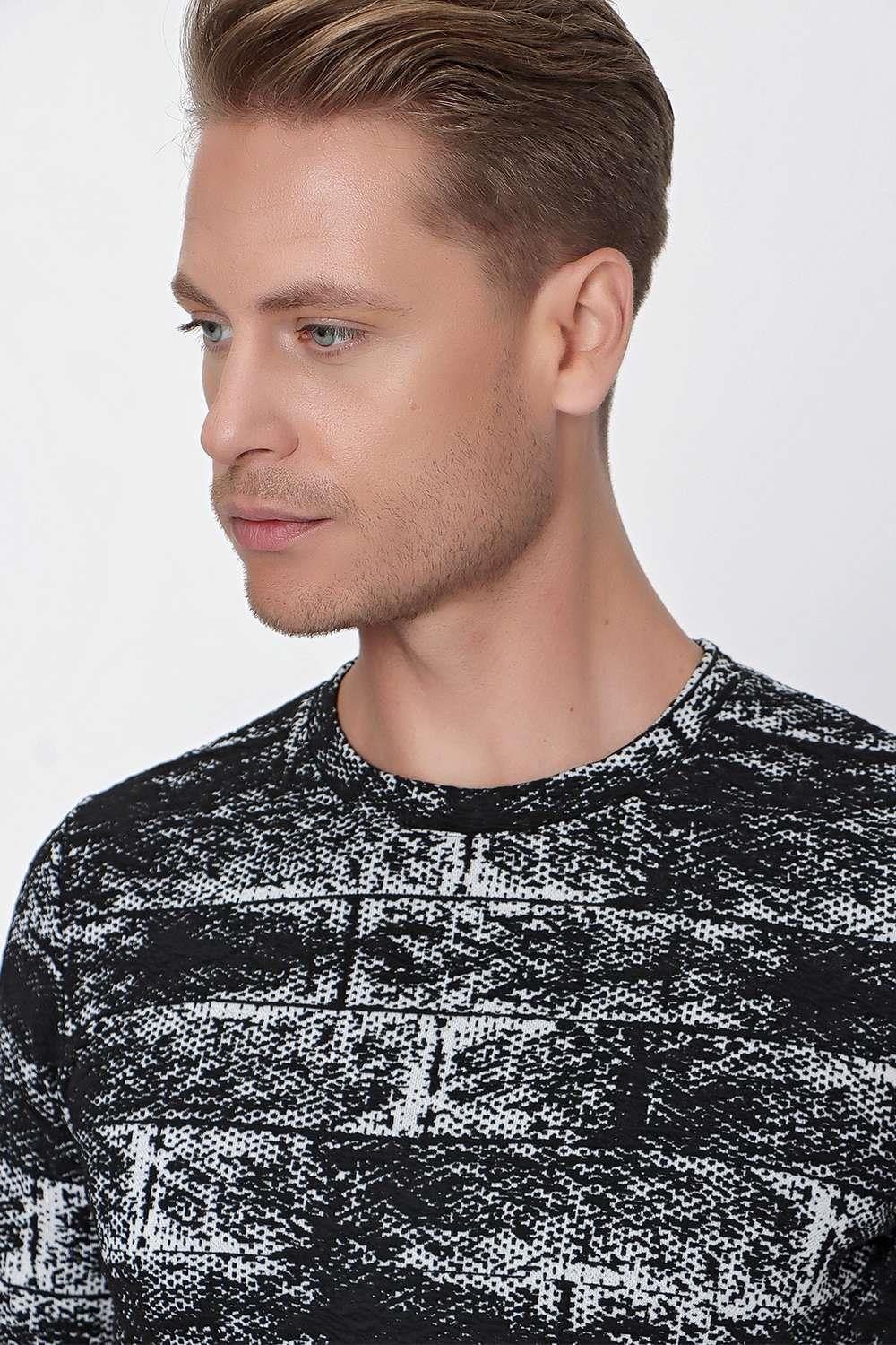 TS 839 Siyah Spor T-Shirt
