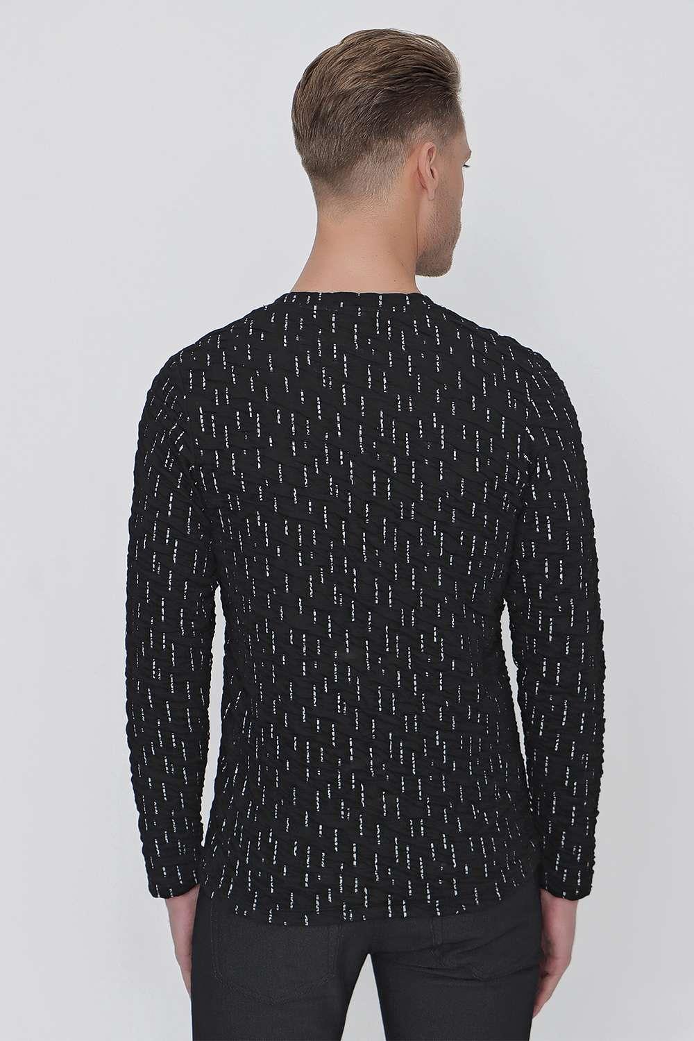 TS 840 Siyah Spor T-Shirt