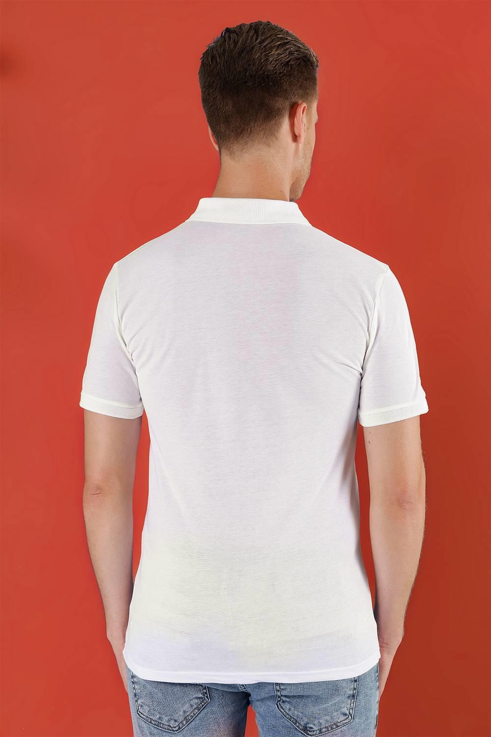TS 845 Beyaz Spor T-Shirt