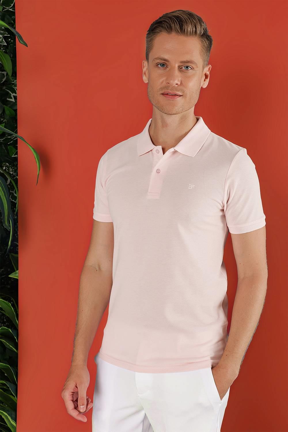 TS 845 Pembe Spor T-Shirt