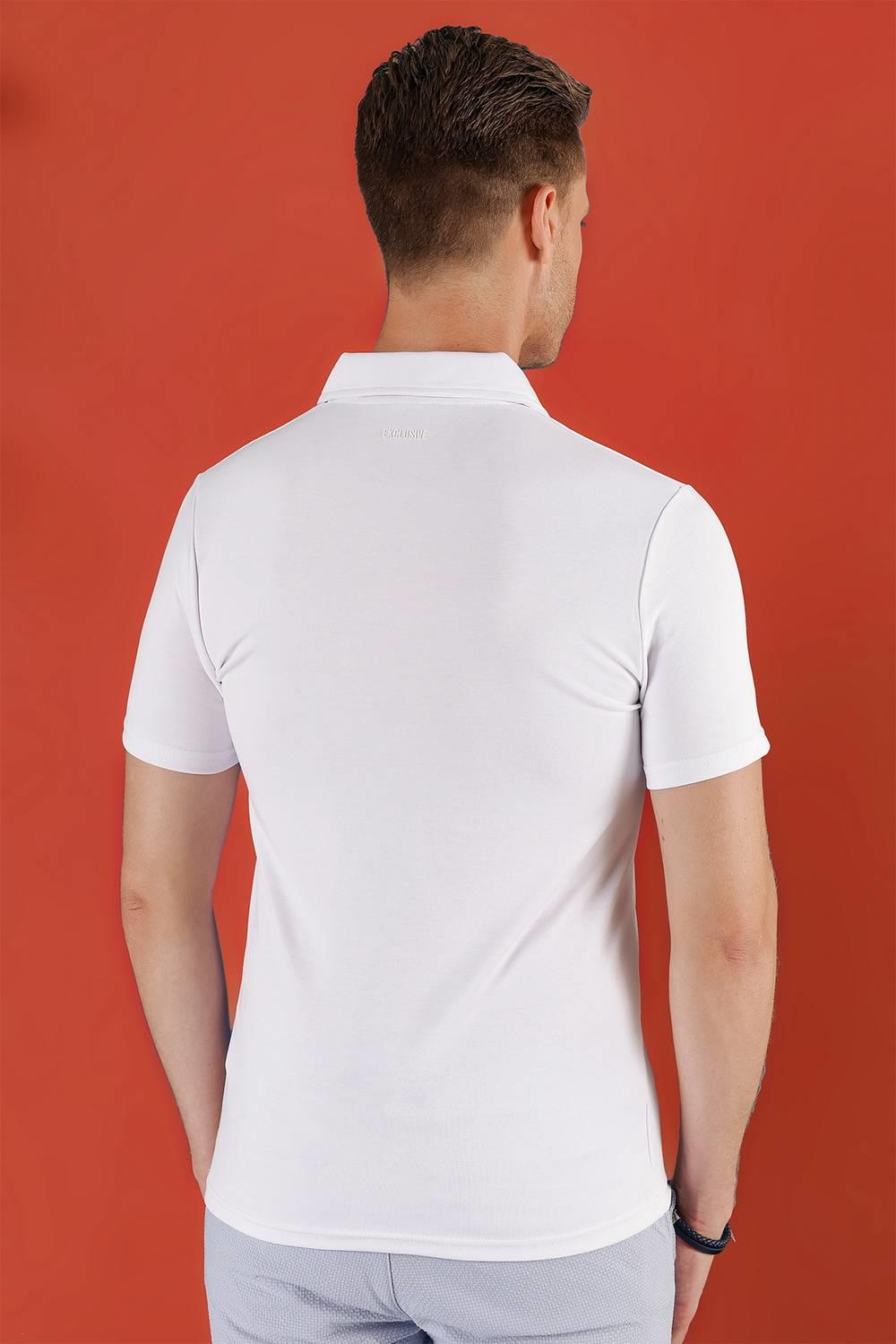 TS 850 Beyaz Spor T-Shirt