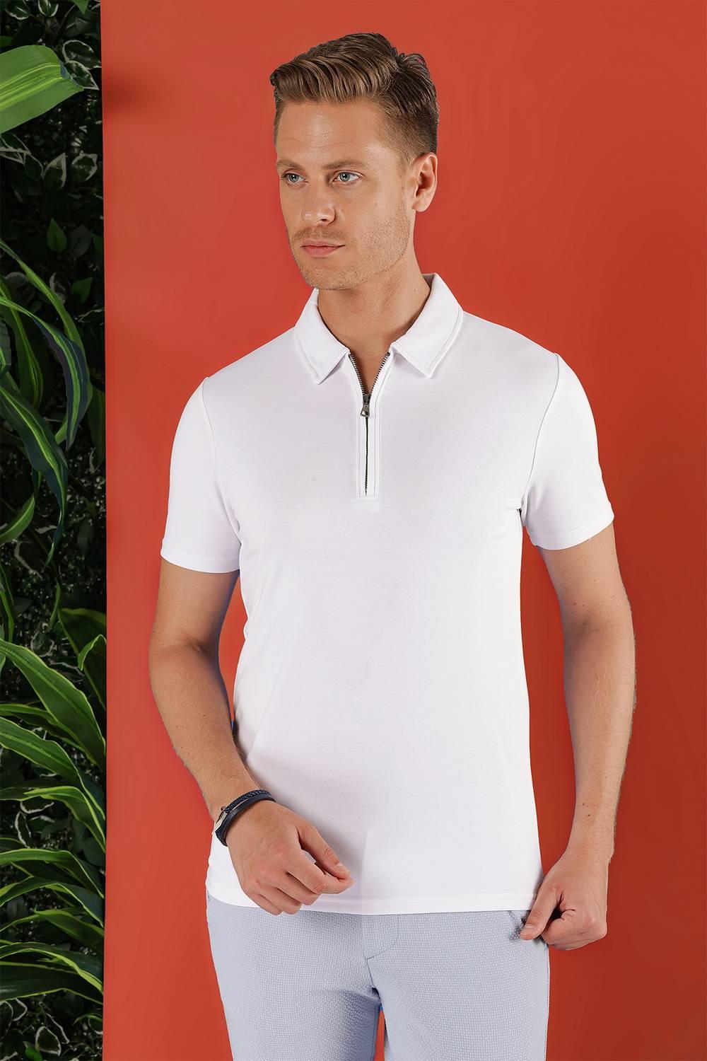TS 850 Beyaz Spor T-Shirt