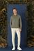 TS 875 Slim Fit Haki Spor T-Shirt
