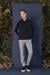 TS 875 Slim Fit Siyah Spor T-Shirt