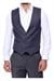 Y 102 Slim Fit Klasik Gri Yelek