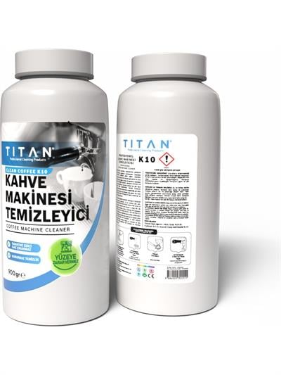 TITAN 900 GR CLEAN COFFEE K10 KAHVE MAKİNESİ TEMİZLEYİCİ