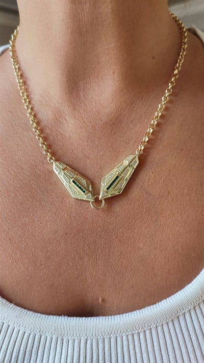 GOLD SERENAY KOLYESİ (49 CM)