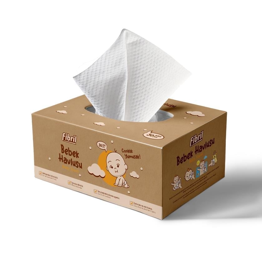 Fibril Bebek Islak Mendili ile Günlük Bakımda Temizlik ve Pratiklik
