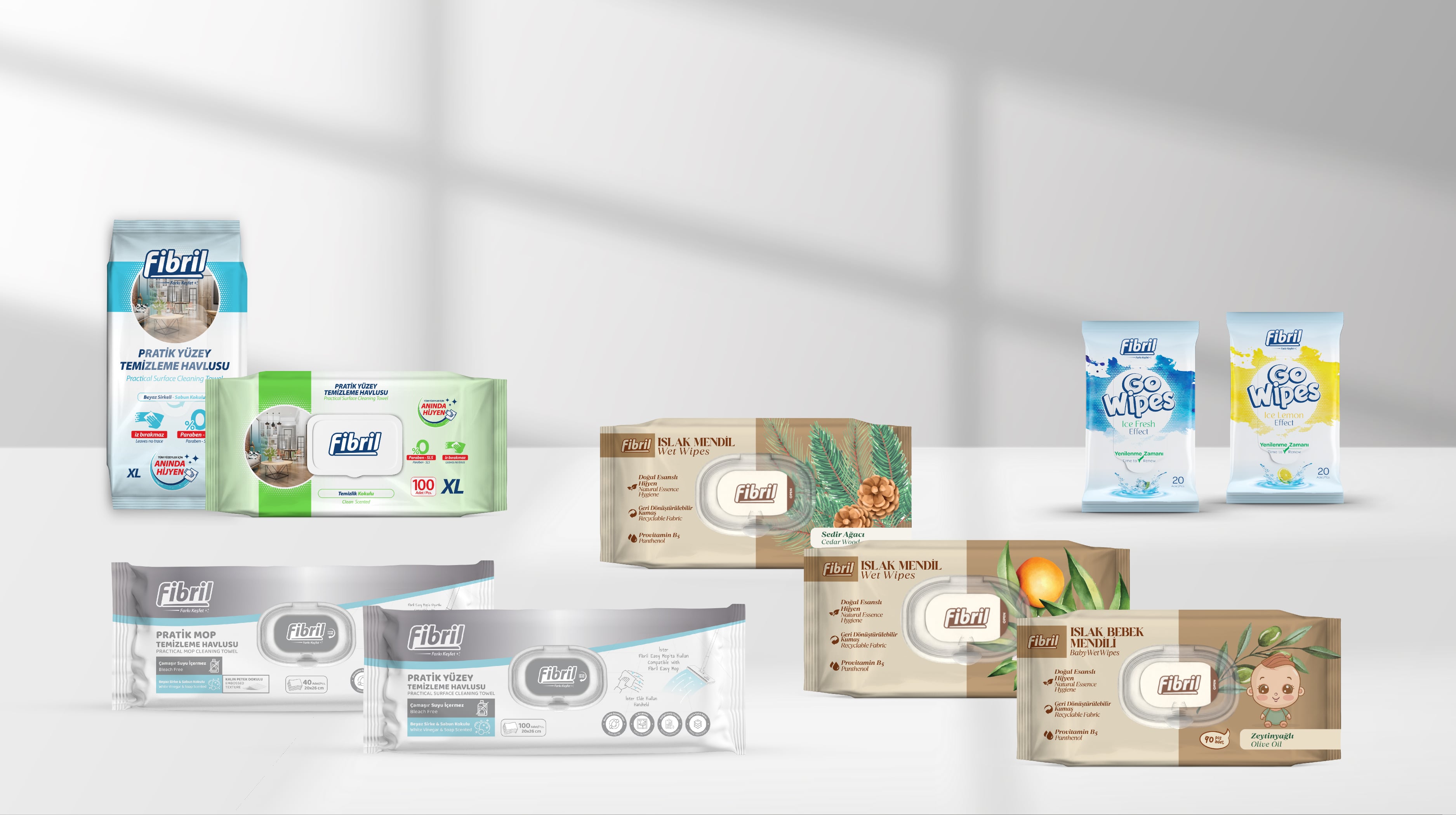 Fibril Islak Mendiller ve Yüzey Temizleme Havluları: Günlük Temizlikte Pratik, Hijyenik ve Güvenilir Çözümler