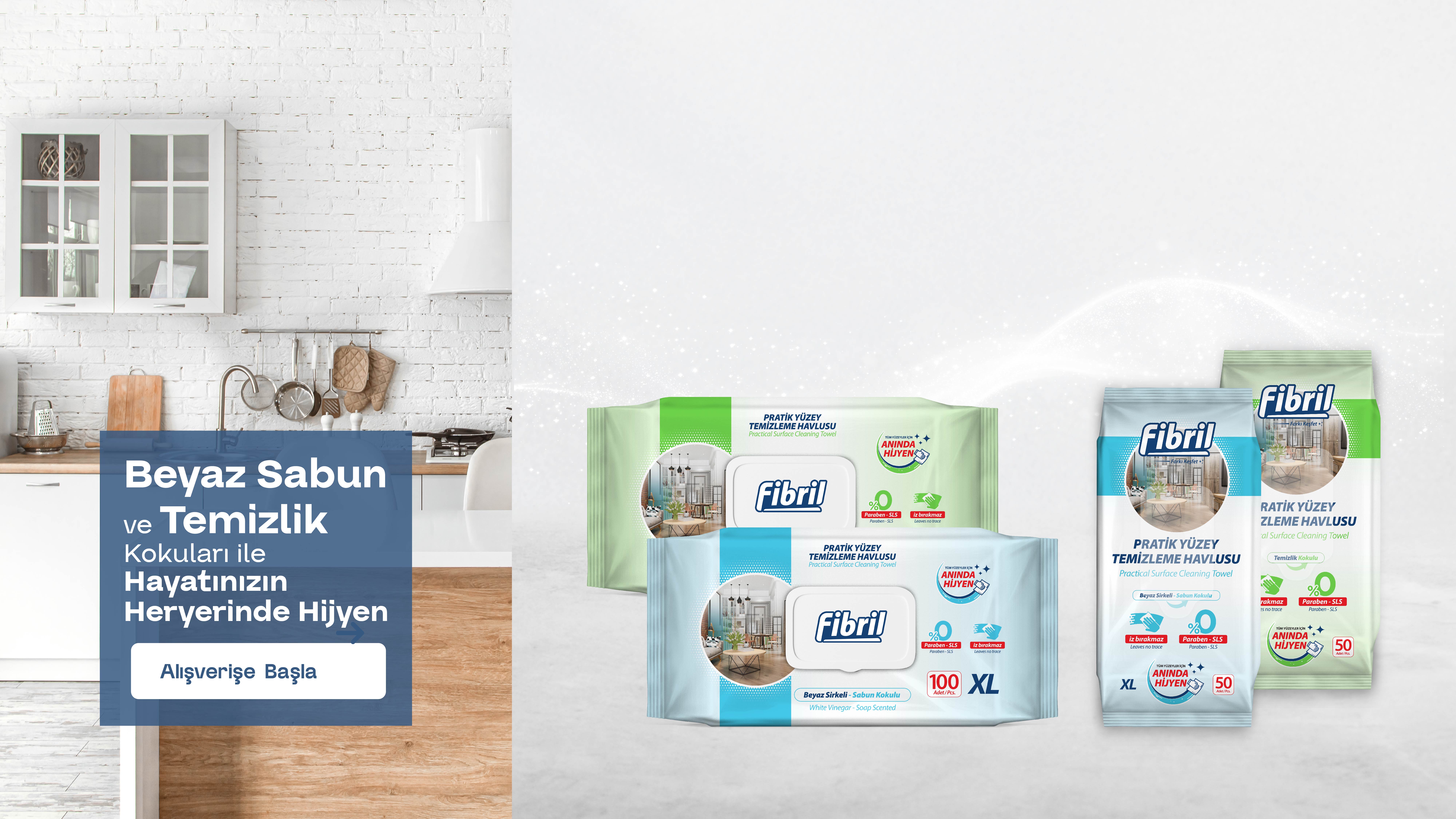 Yüzey Temizleme Havluları