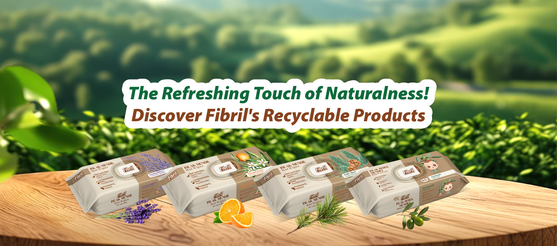 Natural Wet Wipes