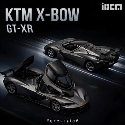 iHCM KTM X-BOW GT-XR - Carbon Fiber Gloss HEC 1:64