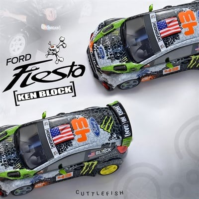 MINICRAFISMAN 1:64 Ken Block Ford Fiesta