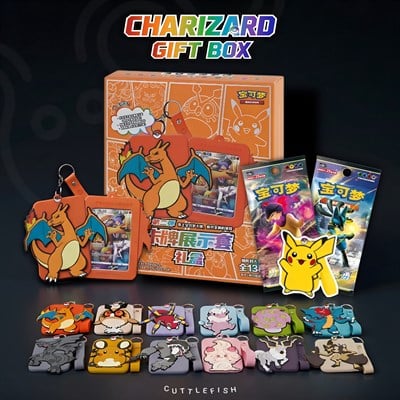 Pokémon TCG – Simplified Chinese Pokémon Charizard Card Display Set Gift Box
