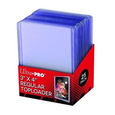 ULTRA PRO 3x4 REGULAR TOPLOADER PACK (25'li)