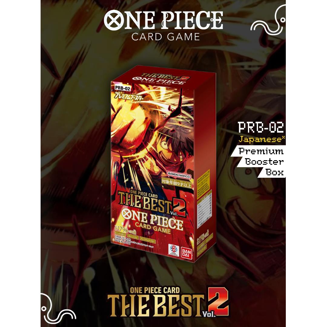 BANDAI One Piece TCG The Best Vol.2 (PRB-02) Booster Box (Japanese)