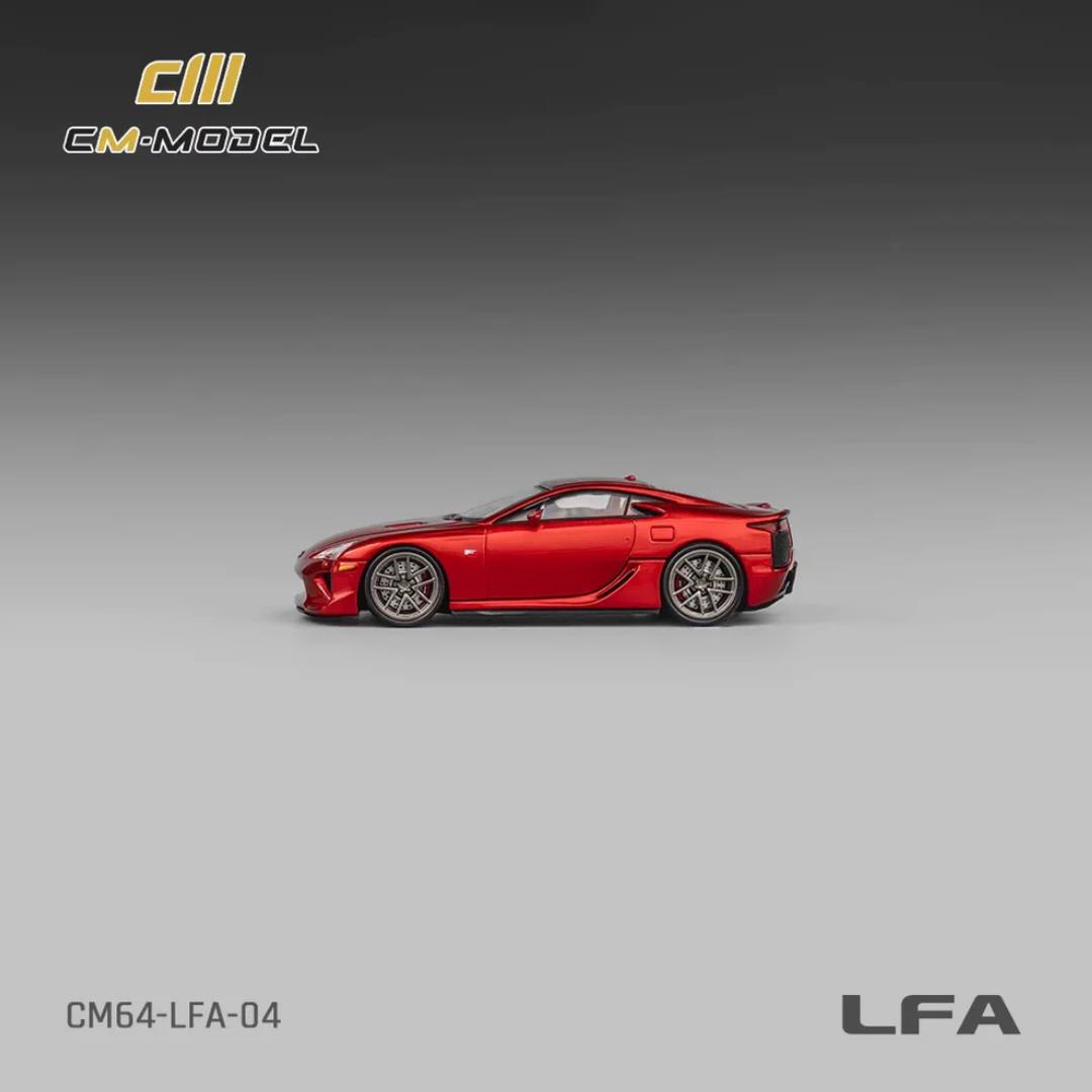 CM Model 1:64 Lexus LFA Red (China Suzhou GT Show 2025 Limited