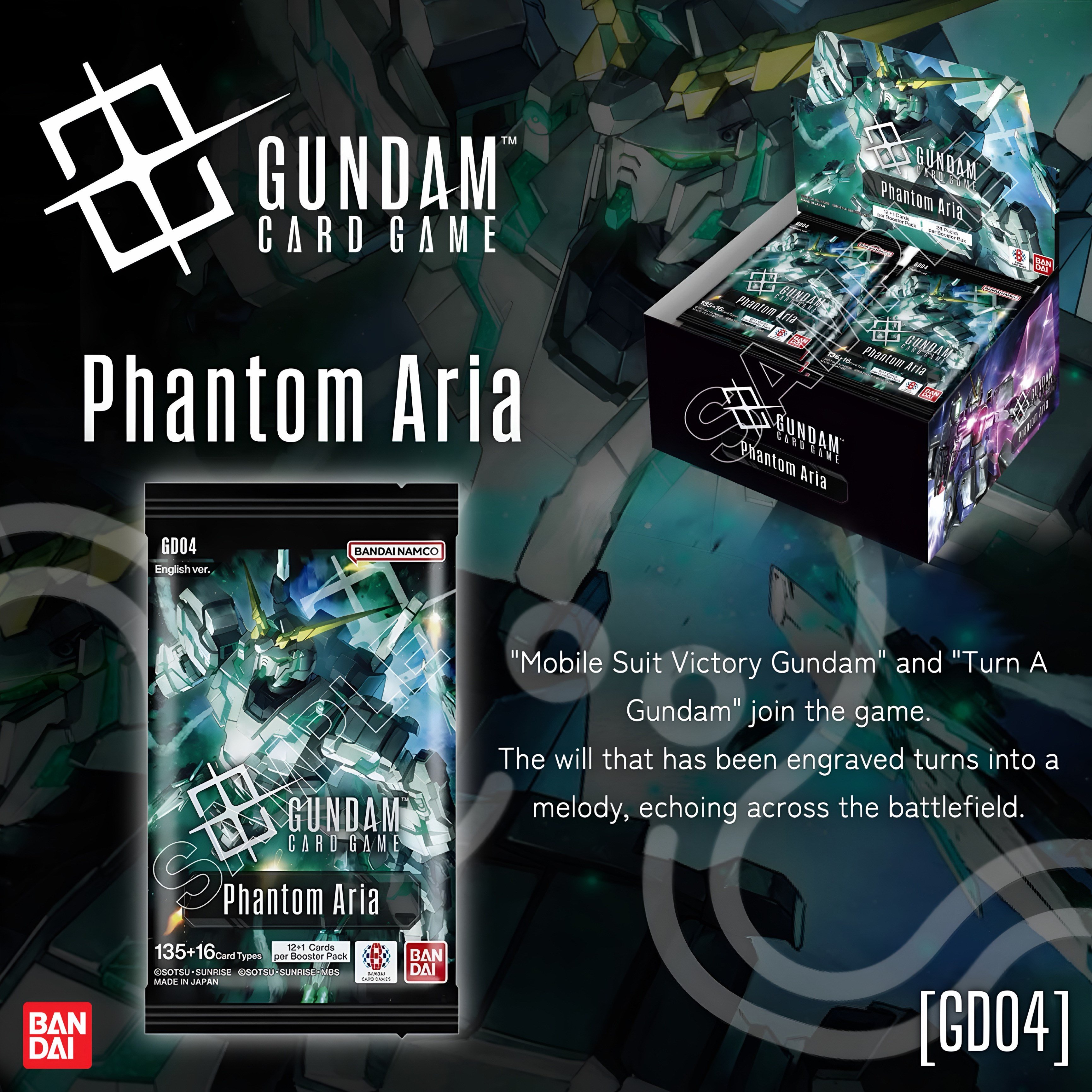GUNDAM CARD GAME Phantom Aria [GD04] BOOSTER BOX