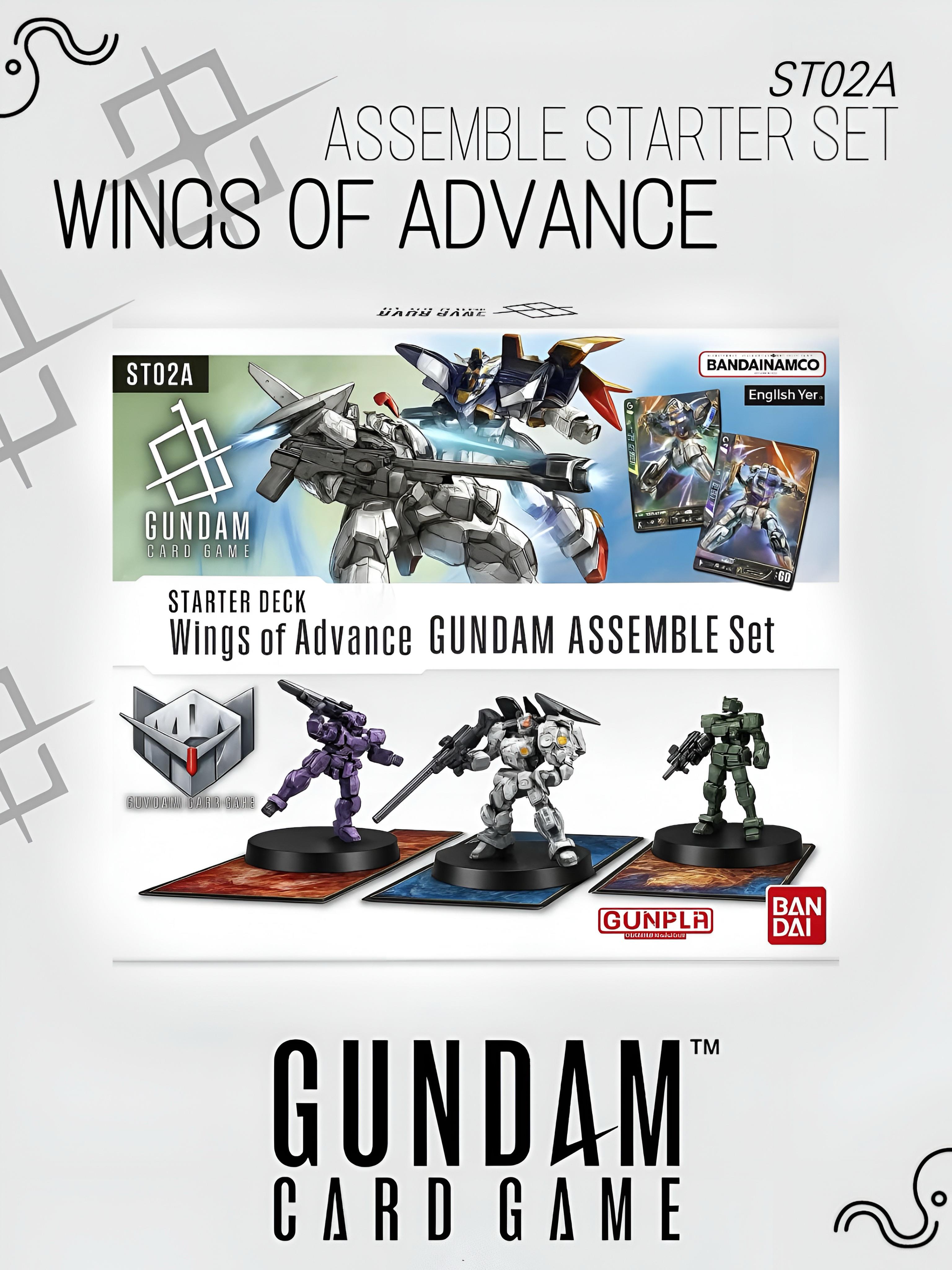 Gundam Starter Deck Wings of Advance - Gundam Assemble Set ST02A