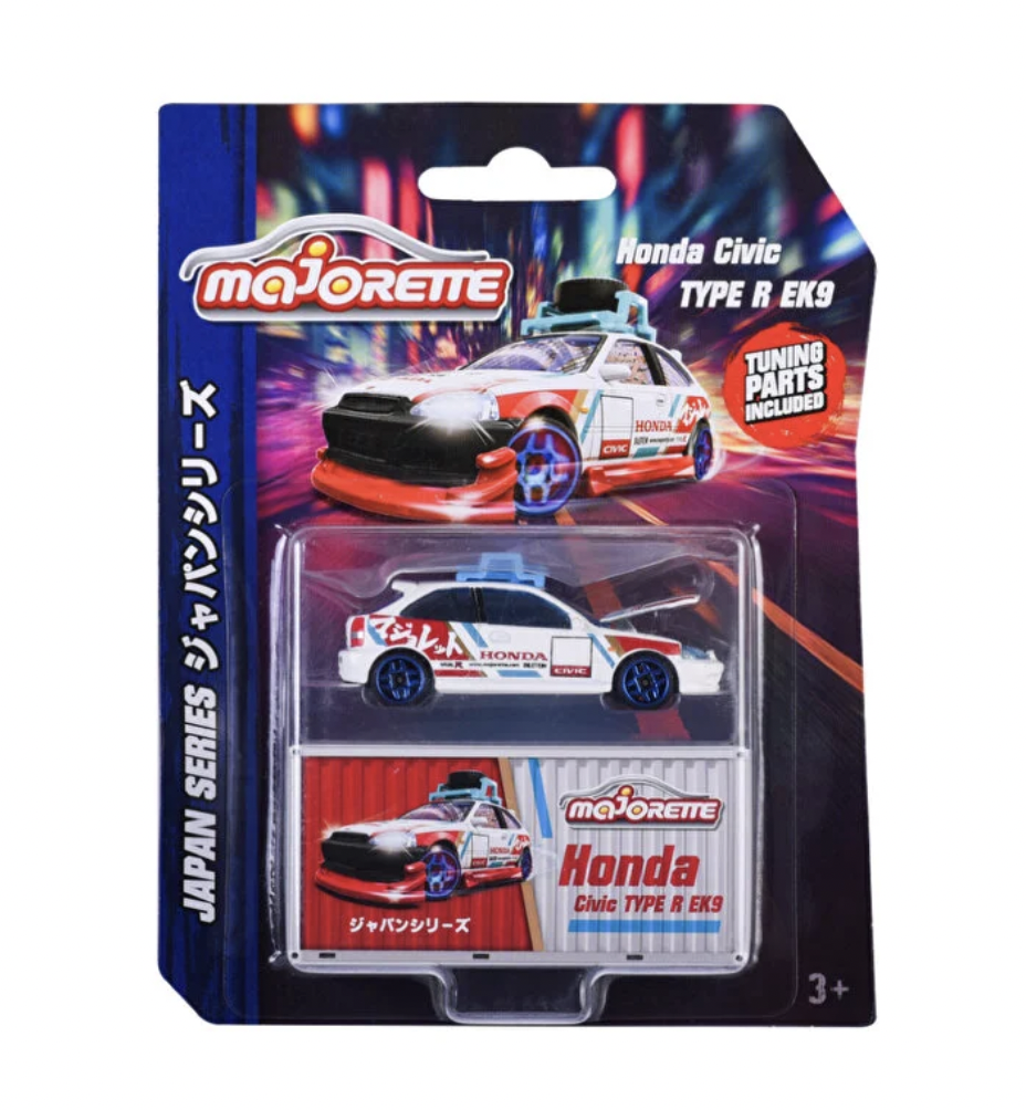 Majorette Honda Civic Type R verte Premium Cars