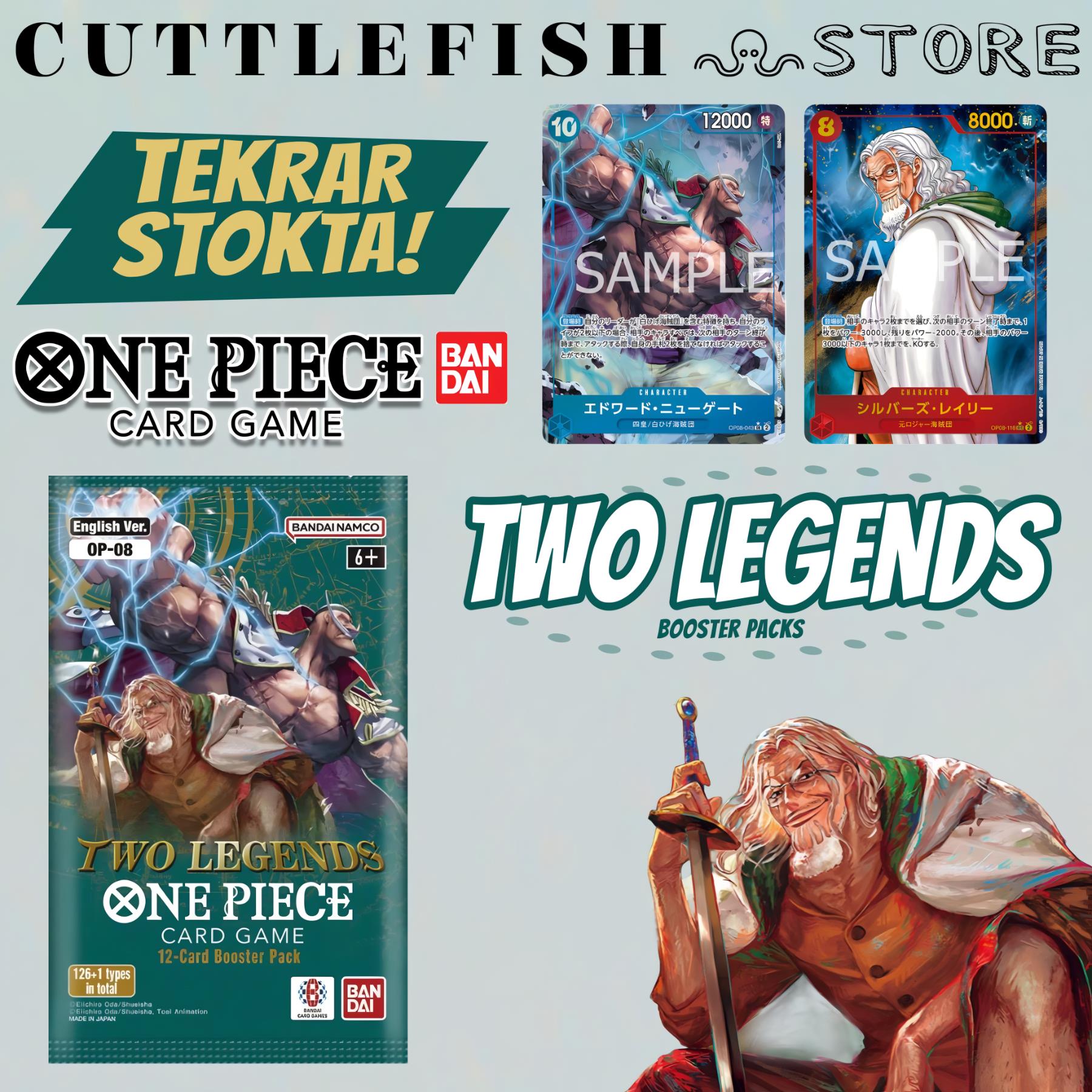 One Piece Card Game – Two Legends Booster Box OP-08 (24 Adet