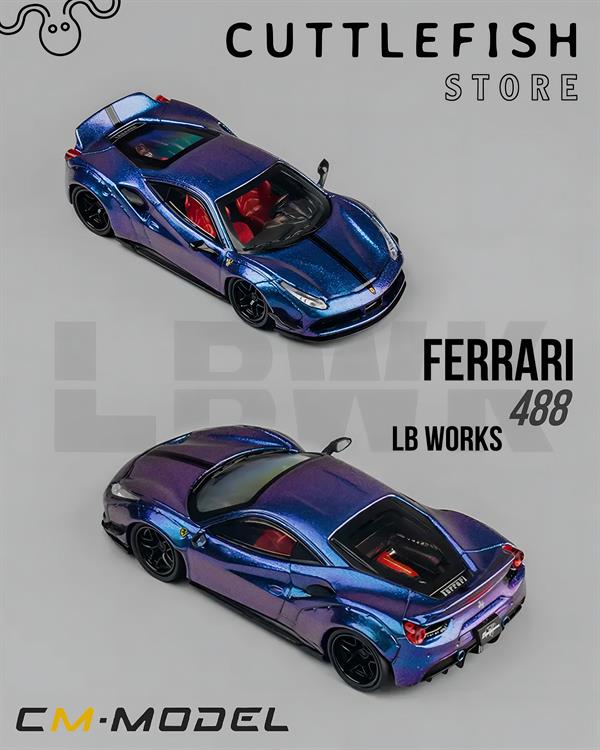 いちか cm-model-ferrari-488-lb-works-
