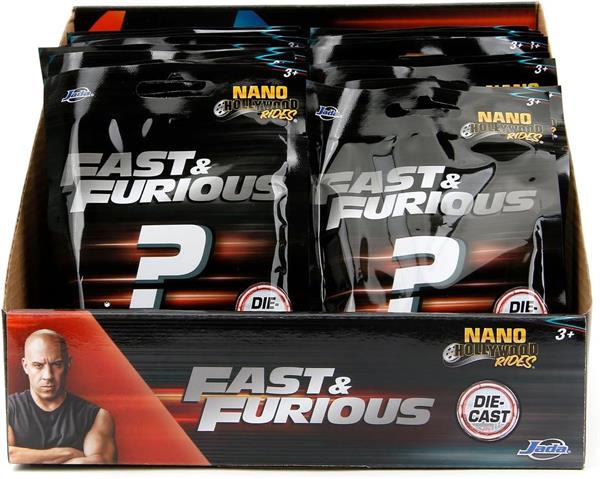 Jada Toys Fast & Furious Nano Cars – 3er Pack Mit Lykan Hypersport, Dodge Ice Charger & Toyota Supra