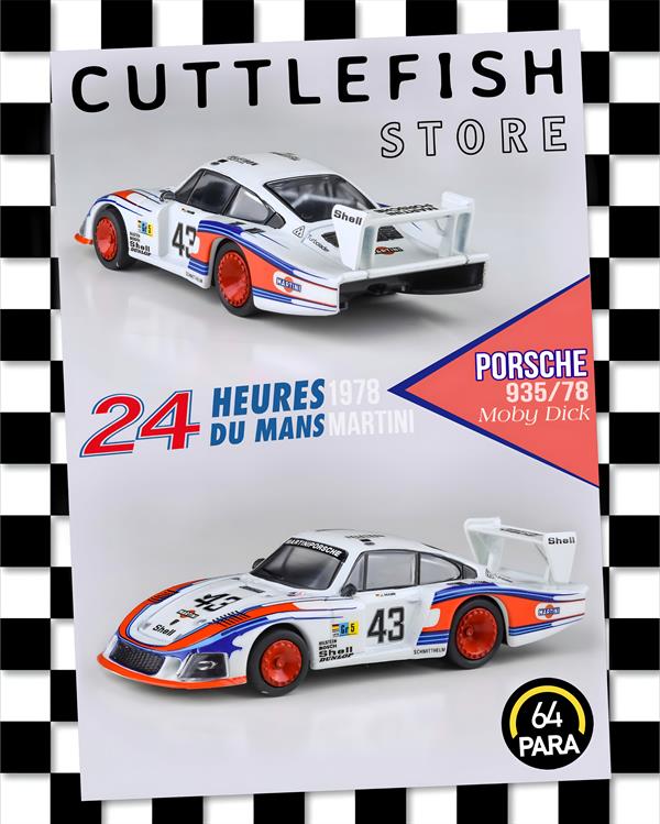Para64 Porsche 935/78 Moby Dick 1978 24h of Le Mans Martini